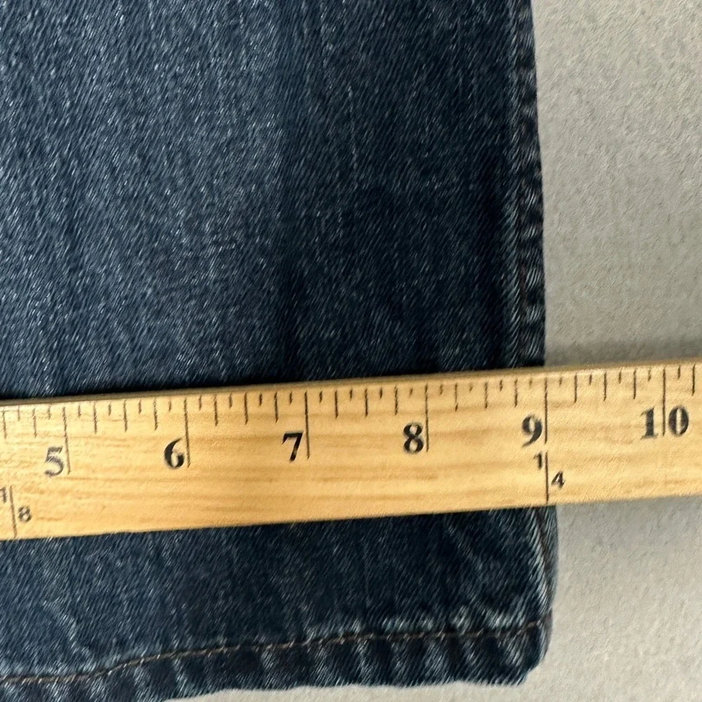 Levis 527 Jeans Mens 38X32 Blue Slim Bootcut Western Rodeo Cowboy 5-Pocket Denim